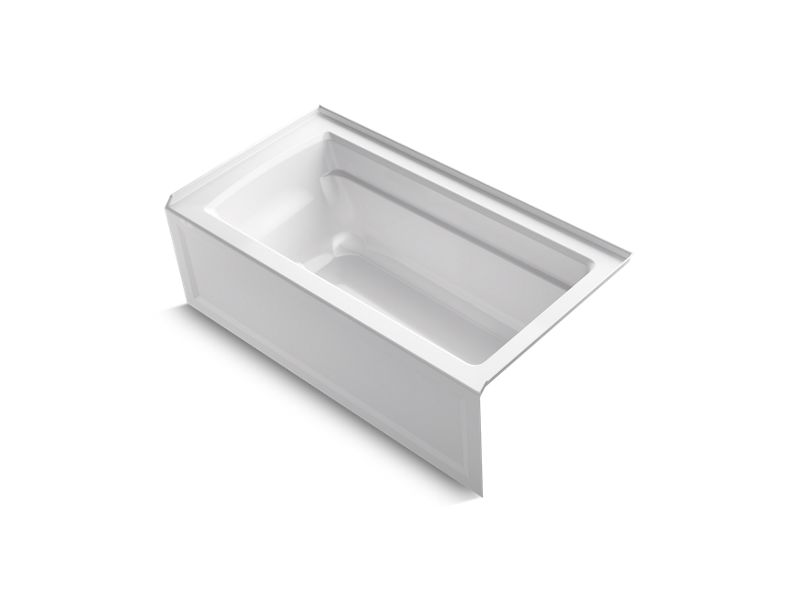 KOHLER 1123-RA Archer 60″ x 32″ alcove bath, right drain