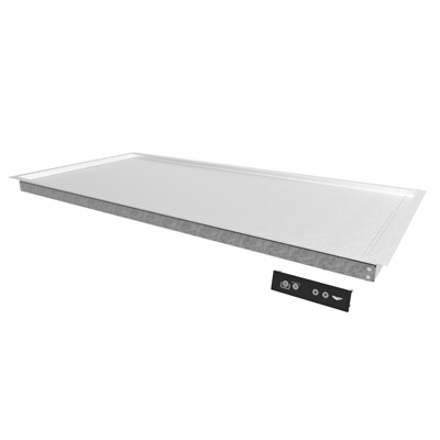 Vollrath FC-4HS-36120-SSR – Recessed Heated Shelf, drop-in, 38″W,  stainless steel finish