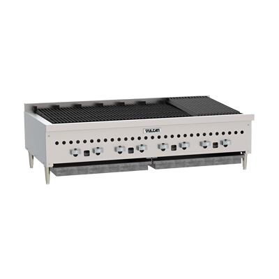 Vulcan VCCB36 – Countertop Charbroiler, gas, 36″, (6) burners, infinite heat controls