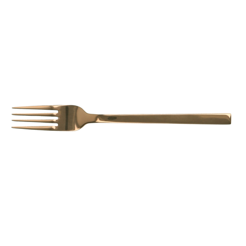 Walco WLRG0905 – Semi Dinner Fork, 7-3/8″, 18/10 stainless steel, PVD coated, rose gold