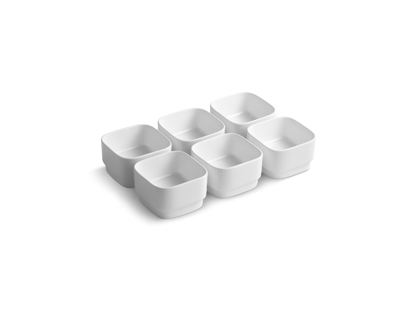 KOHLER K-6235-NA Stages Prep Bowls (Set Of 6) For Stages 33″ And 45″ Sinks