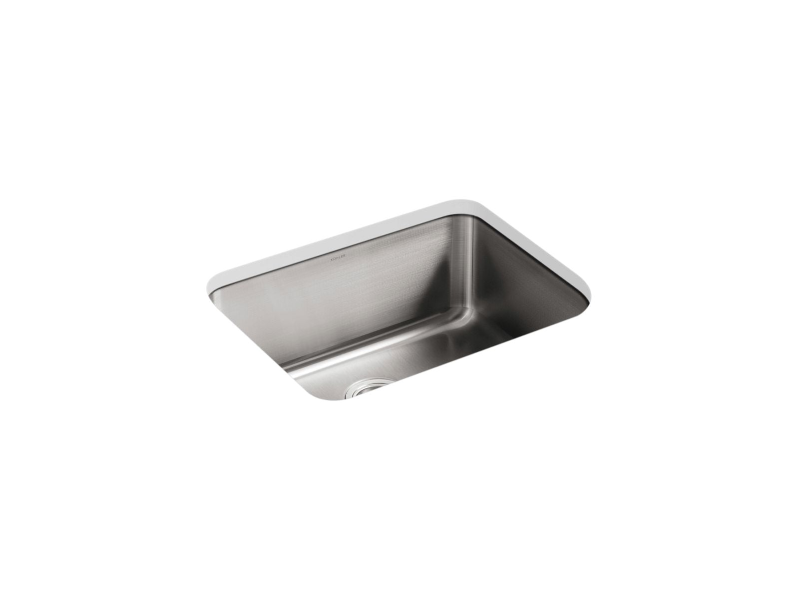 KOHLER K-3325-NA Undertone 23″ Undermount Single-Bowl Kitchen Sink