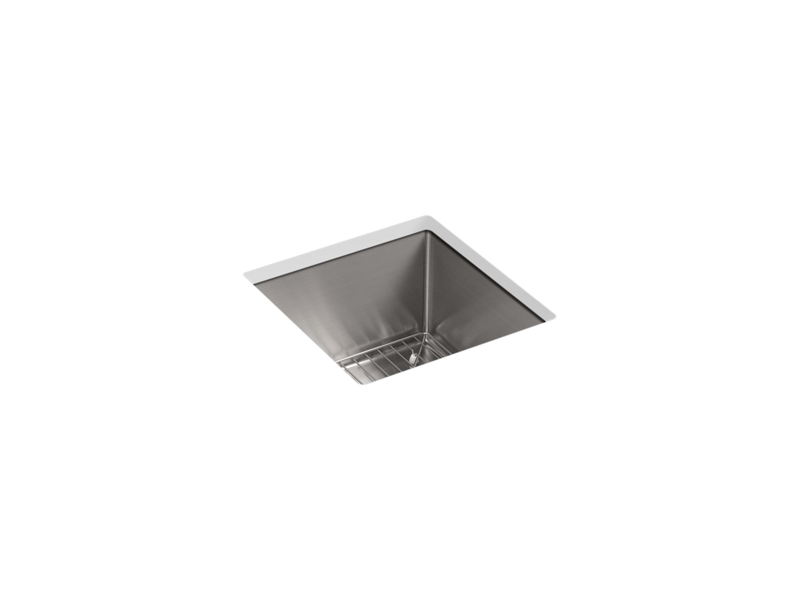 KOHLER K-5287-NA Strive 15″ Undermount Bar Sink